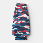 Flasche Cooler Camouflage drucken Flaschenkühler (Vorderseite)