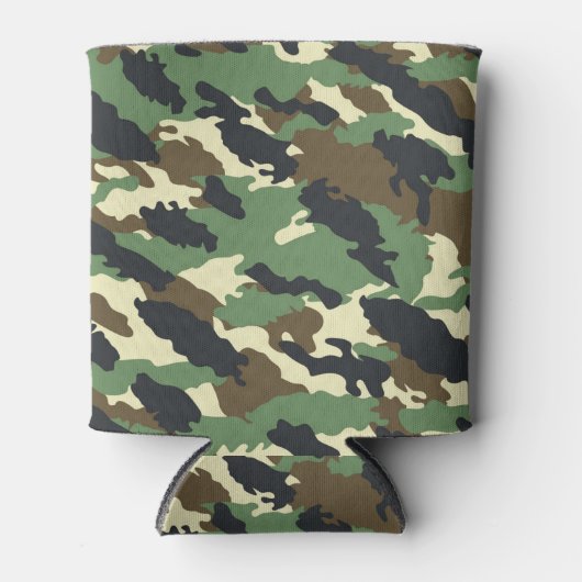 Flasche Cooler Camouflage Flasche Cooler Dosenkühler (Vorderseite)