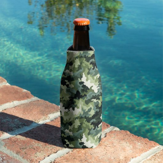 Flasche Cooler grüne Camouflage Flaschenkühler (In Situ Pool)