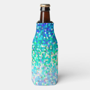 Flasche Cooler Mosaik Sparkley Textur Flaschenkühler