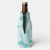 Flasche Cooler tropische Palmen Flaschenkühler (Flasche Rückseite)