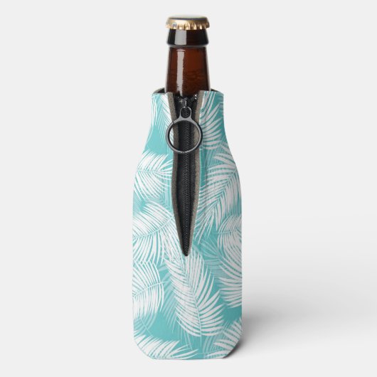 Flasche Cooler tropische Palmen Flaschenkühler (Flasche Rückseite)