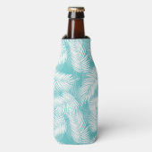 Flasche Cooler tropische Palmen Flaschenkühler (Flaschenvorderseite)