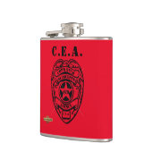 Flasche "COPWATCH ENFORCEMENT AGENCY" Flachmann (Links)