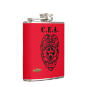 Flasche "COPWATCH ENFORCEMENT AGENCY" Flachmann (Rechts)