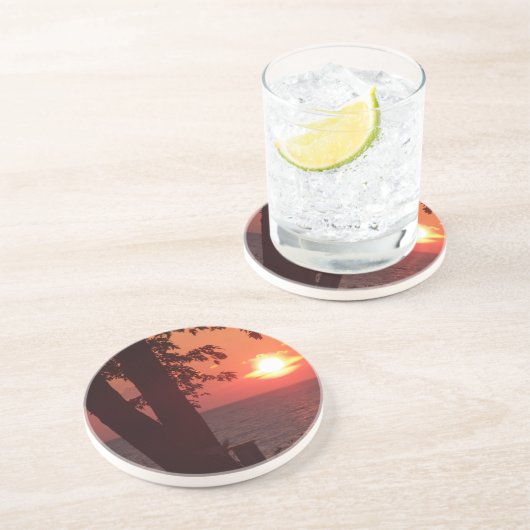 Flasche coster getränkeuntersetzer (Seite)