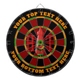 Flasche Dartscheibe (vorne)