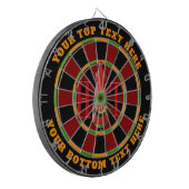 Flasche Dartscheibe (Vorderseite Links)