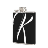 Flasche des Monogramm-K Flachmann (Links)