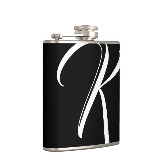 Flasche des Monogramm-K Flachmann (Rechts)