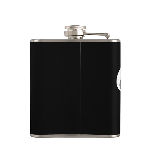 Flasche des Monogramm-V Flachmann (Rückseite)