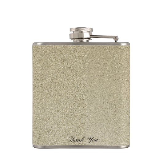 Flasche des Trauzeugen Flachmann (Rückseite)