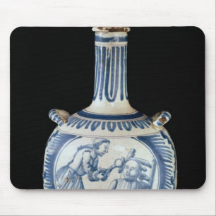 Flasche, die einen Zahnarzt darstellt Mousepad