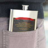 Flasche, die Schotte-Irische Amerikaner feiert Flachmann (Beispiel)