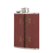 Flasche, die wie ein Buch aussieht Flachmann (Links)