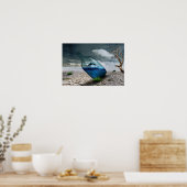 Flasche Dolphin in Dessertposter Poster (Küche)