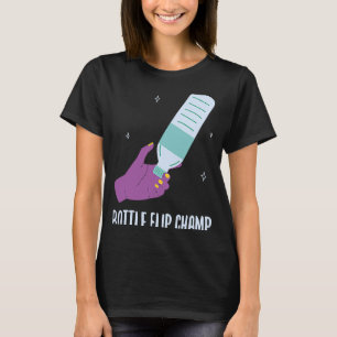 Flasche Dreh Champ I Wasserflasche Umdrehung Flipp T-Shirt