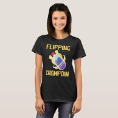 Flasche Drehend Drehend Champion T-Shirt (Vorne ganz)