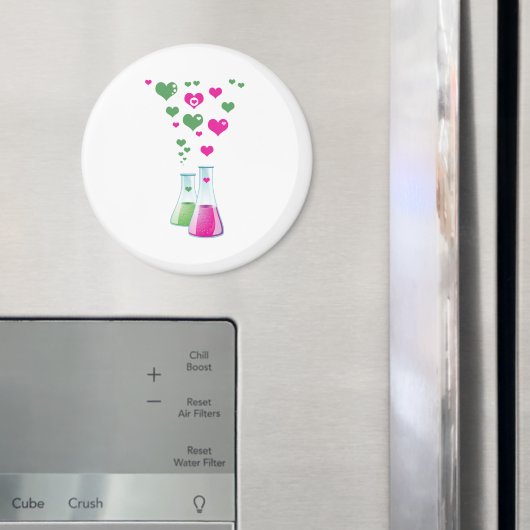 Flasche, Erlenmeyer, Beaker, Chemie, Labor Magnet (In Situ (Kühlschrank))