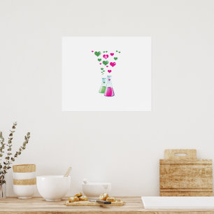 Flasche, Erlenmeyer, Beaker, Chemie, Labor Poster