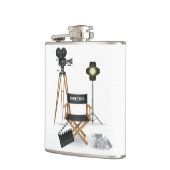 Flasche Film-Direktorn-Set Flachmann (Links)