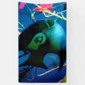 Flasche Fisch Gibney Das Museum Zazzle Banner (Vertikal)