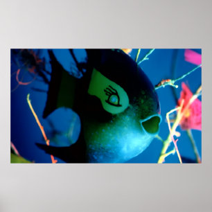 Flasche Fisch Gibney Das Museum Zazzle Banner Poster