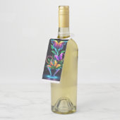 Flasche Flaschenanhänger (Angewinkelt)