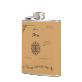 Flasche Flüche Flachmann (Links)