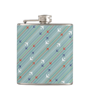 Flasche für das Muster der Rückflugfläche Flachmann
