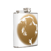 Flasche für den Hund in Neufundland, Flasche für d Flachmann (Rechts)