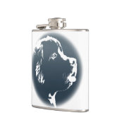 Flasche für den Hund in Neufundland, Flasche für d Flachmann (Links)
