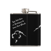 Flasche für den Hund in Neufundland, Flasche für d Flachmann (Rückseite)