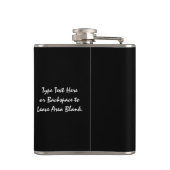 Flasche für Hunde mit individueller Jagd Dog Drink Flachmann (Rückseite)