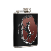 Flasche für Hunde mit individueller Jagd Dog Drink Flachmann (Rechts)