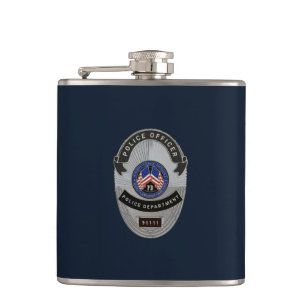 Flasche für Polizeibeamte Flachmann