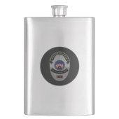 Flasche für Polizeibeamte Flachmann (Vorderseite)
