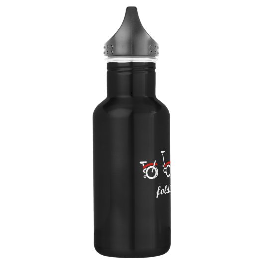 Flasche für Radfahrer Edelstahlflasche (Links)