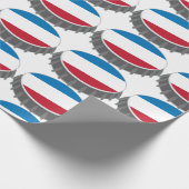 Flasche Geschenkpapier (Ecke)