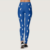 Flasche Gourmet mit Flachbandmuster Leggings (Rückseite)