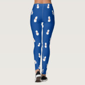 Flasche Gourmet mit Flachbandmuster Leggings (Rückseite)