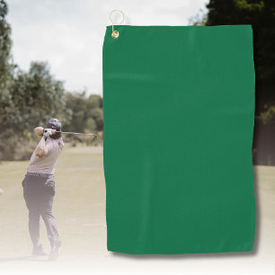Flasche Grün Solid Farbe   Classic   elegant Golfhandtuch