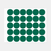 Flasche Grün Solid Farbe Etiketten (Blatt)