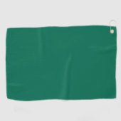 Flasche Grün Solid Farbe Golfhandtuch (Horizontal)