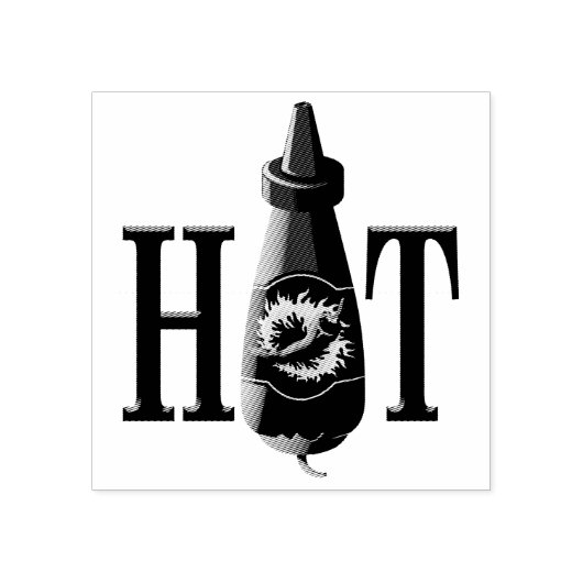 Flasche Gummistempel (Prägung)