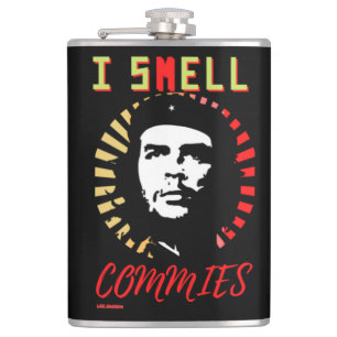Flasche "I SMELL COMMIES" Flachmann
