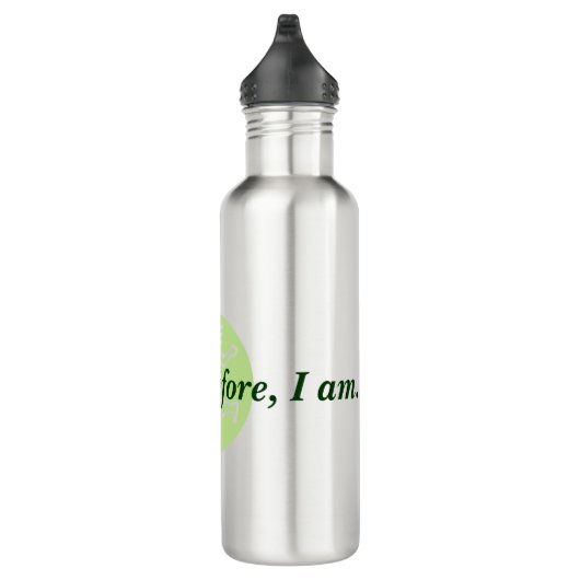 Flasche - Ich laufe ... Trinkflasche (Rechts)