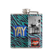 Flasche-ICh morgens auf der Gin Tonicdiät Flachmann (Rückseite)