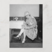 Flasche im Garten, 1926 Postkarte (Vorderseite)