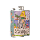 Flasche in einer perfekten Welt würde ich, ch Flachmann (Rechts)